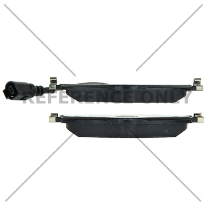 Centric Parts Disc Brake Pad Set Semi-Metallic with Shims for 2014-2022 Audi, Seat, Volkswagen Models 102.17600