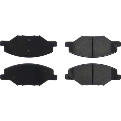 Centric Parts Disc Brake Pad Set Semi-Metallic with Shims for 2018-2019 Volkswagen Polo 2014-2016 102.17760