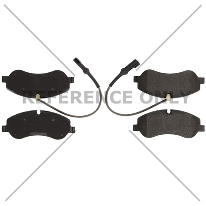 Centric Parts Disc Brake Pad Set Semi-Metallic with Shims for 2014-2015 Ford Transit 102.17870
