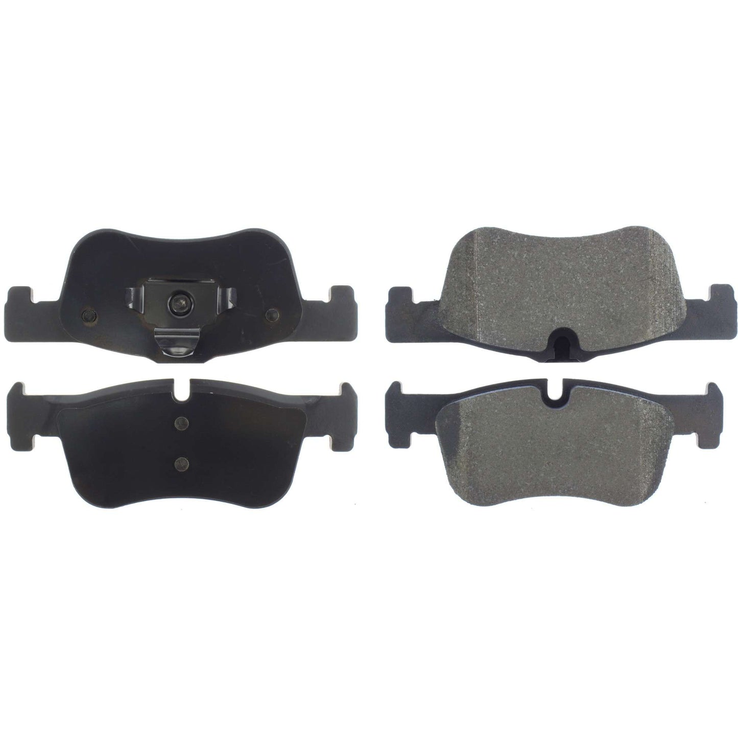 Centric Parts Disc Brake Pad Set Semi-Metallic with Shims for 2012-2015 BMW 118i 102.18170