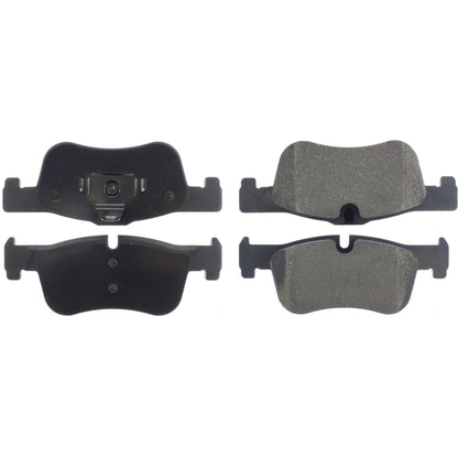Centric Parts Disc Brake Pad Set Semi-Metallic with Shims for 2012-2015 BMW 118i 102.18170