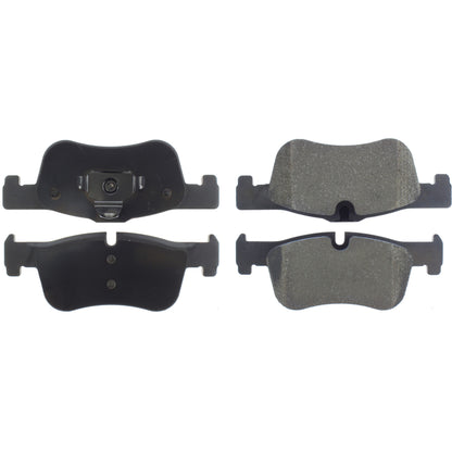 Centric Parts Disc Brake Pad Set Semi-Metallic with Shims for 2012-2015 BMW 118i 102.18170