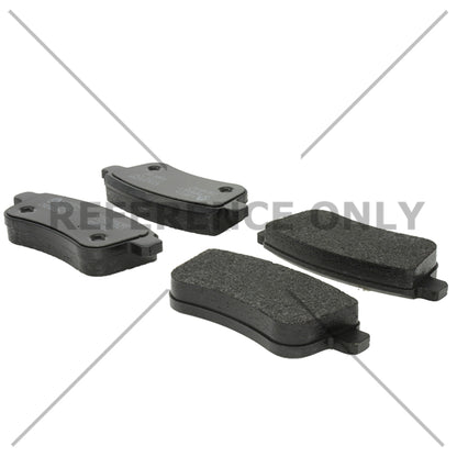 Centric Parts Disc Brake Pad Set Semi-Metallic with Shims for 2011-2015 Renault Fluence 102.18200