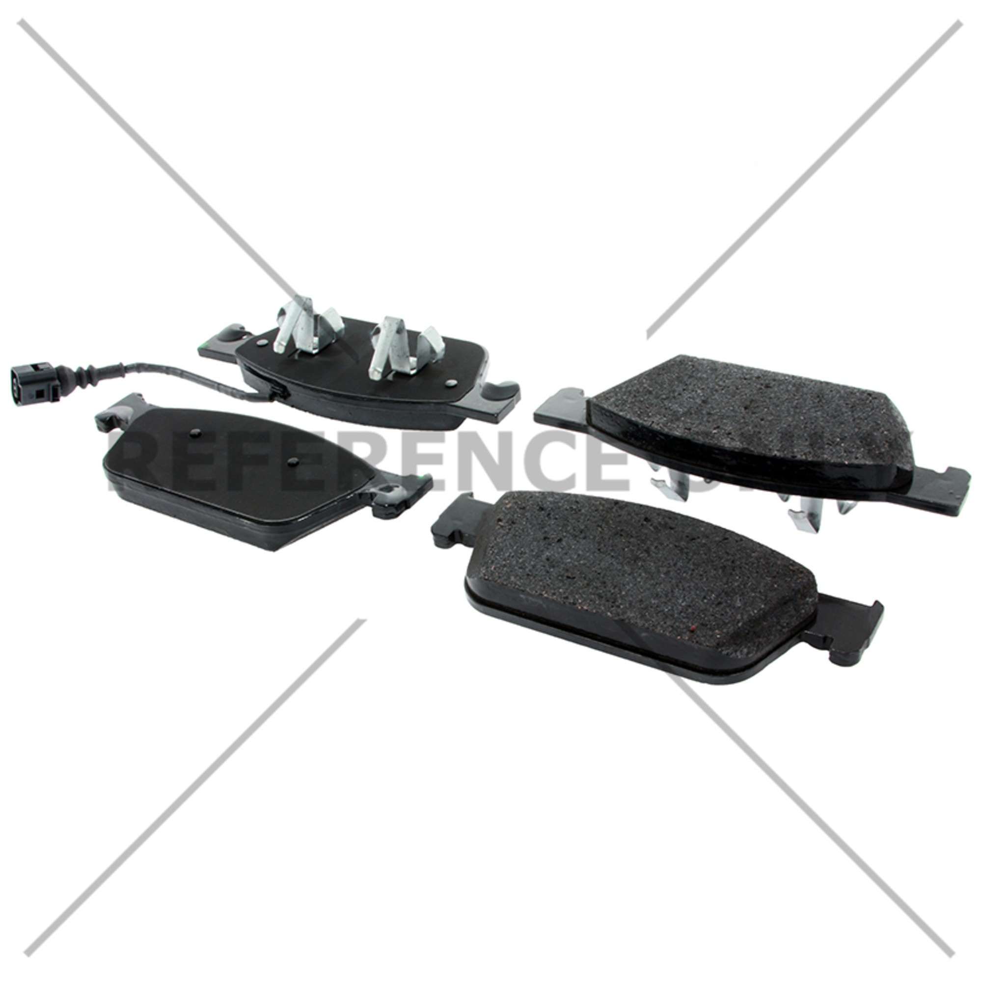 C-Tek Semi-Metallic Brake Pads with Shims 102.20330