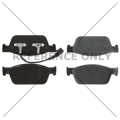 Centric Parts Disc Brake Pad Set Semi-Metallic with Shims for 2016-2019 Volkswagen Transporter 102.20330