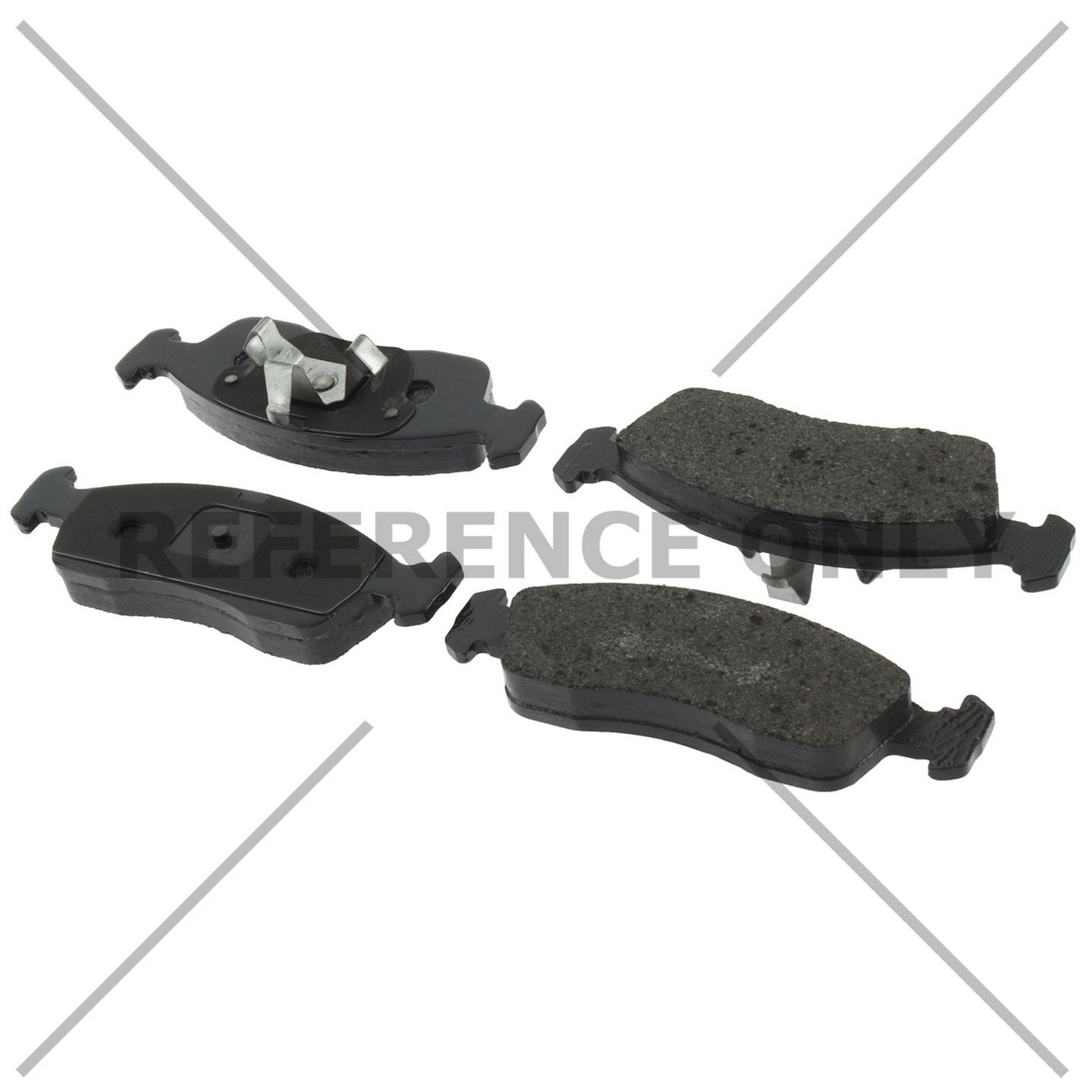 C-Tek Semi-Metallic Brake Pads with Shims 102.60390