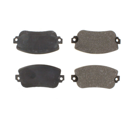 Centric Parts Disc Brake Pad Set Semi-Metallic with Shims for Lancia Beta and Zagato 1979-1982 102.90020