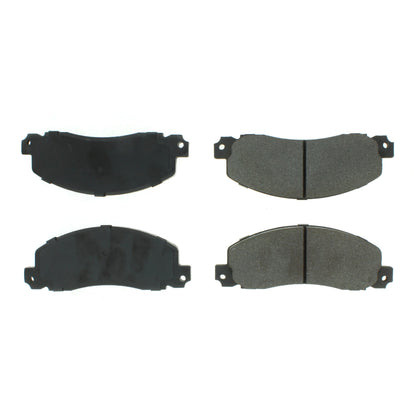 Centric Parts Disc Brake Pad Set Semi-Metallic with Shims 102.90050