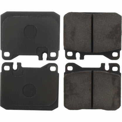 Centric Parts Disc Brake Pad Set C-Tek Ceramic with Shims for 1981-1991 Mercedes-Benz 240D 280CE 280E 280SE 300CD 300D 300SD 300SDL 300SE 300SEL 300TD 350SD 350SDL 380SE 103.01451