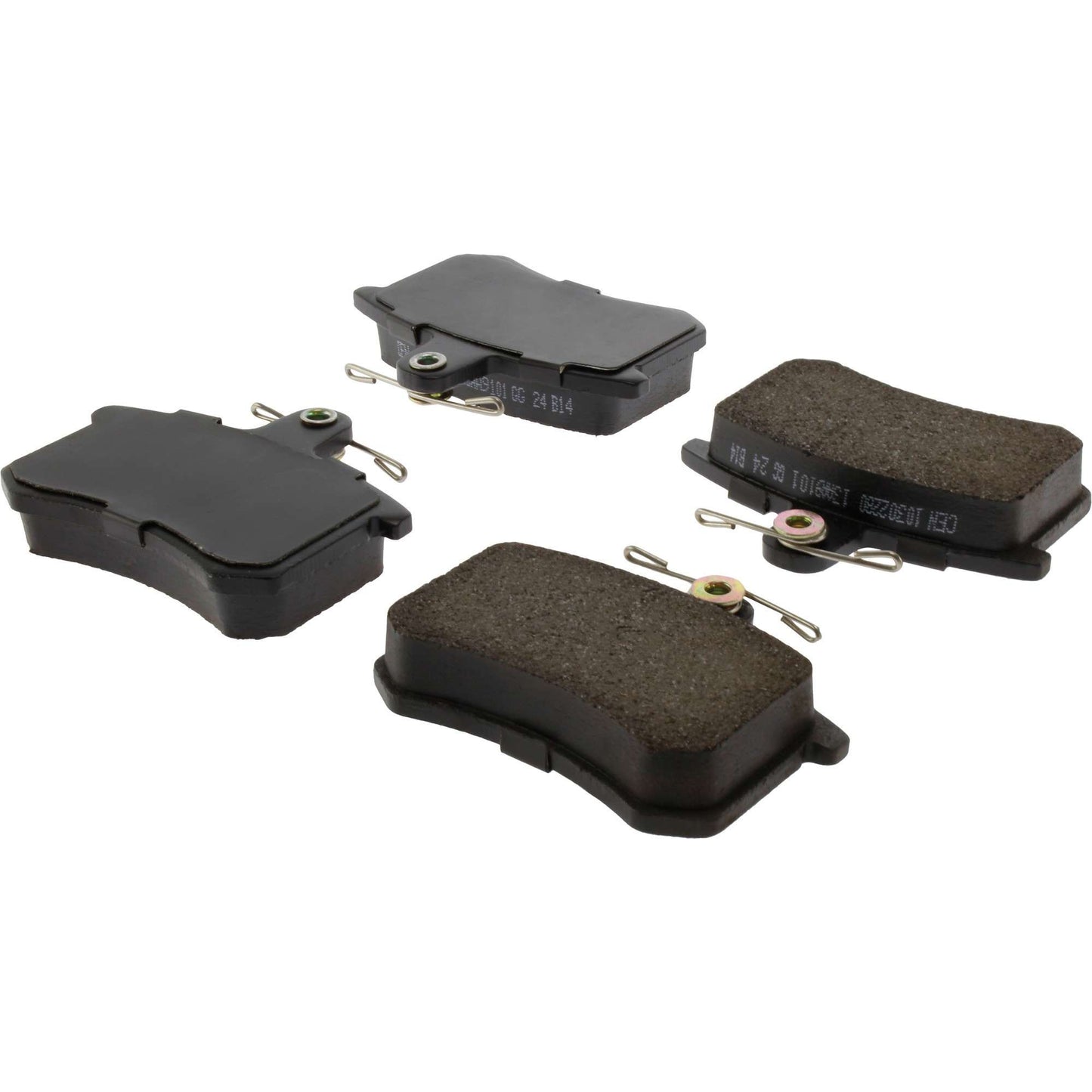 Centric Parts Disc Brake Pad Set C-Tek Ceramic with Shims for 1991-1995 Alfa Romeo 164 Audi 80/90/100 Quattro