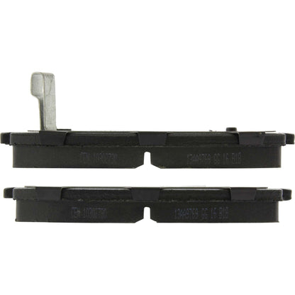 Centric Parts Disc Brake Pad Set Ceramic with Shims for 1985-1984 Honda Accord, 2000-1988 Civic, 1997-1993 Civic del Sol, 1991-1988 CRX 103.02730