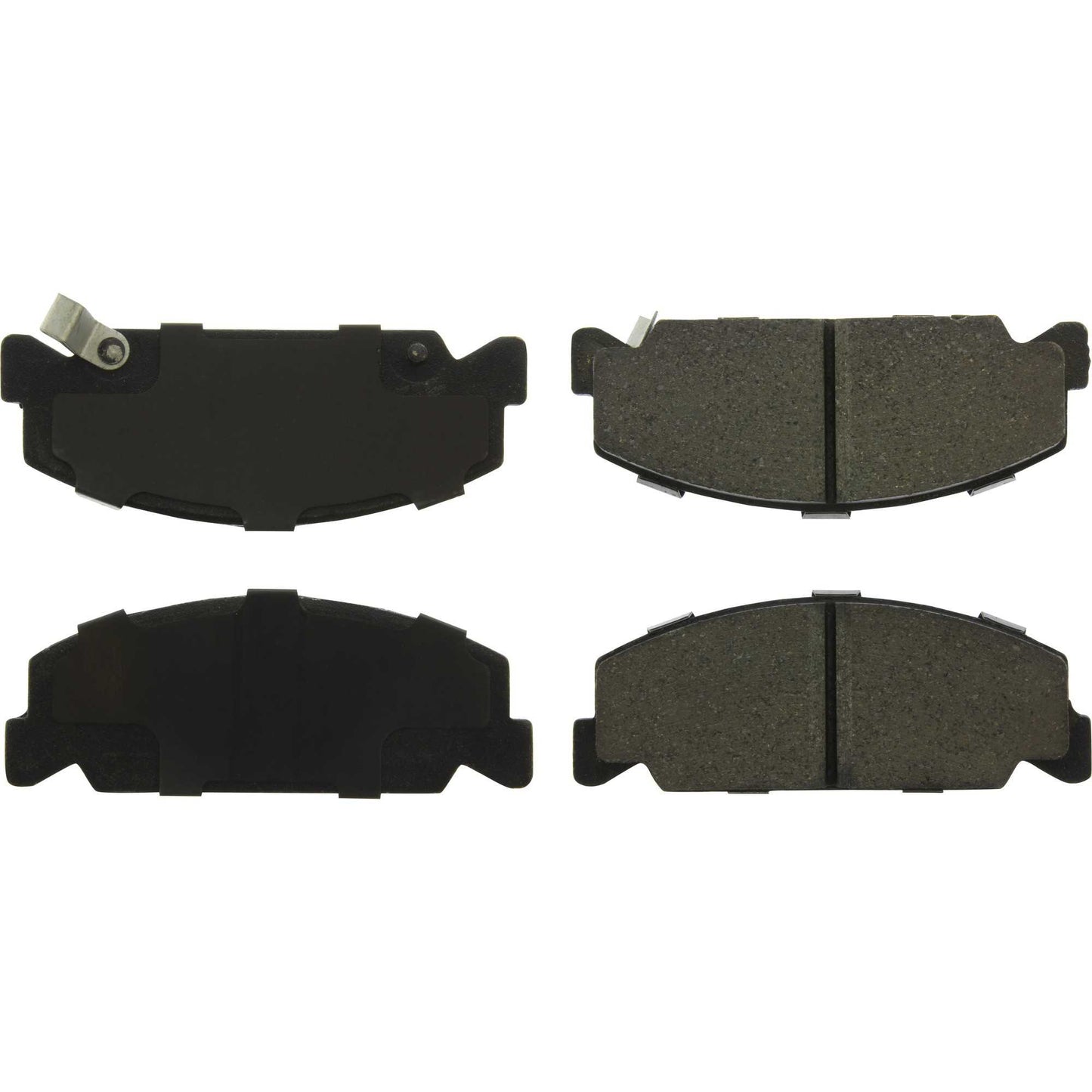 Centric Parts Disc Brake Pad Set Ceramic with Shims for 1985-1984 Honda Accord, 2000-1988 Civic, 1997-1993 Civic del Sol, 1991-1988 CRX 103.02730