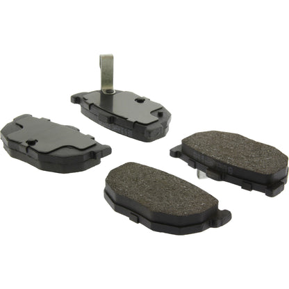Centric Parts Disc Brake Pad Set Ceramic with Shims for 1990-2009 Hyundai Elantra, Kia Spectra, Nissan Maxima