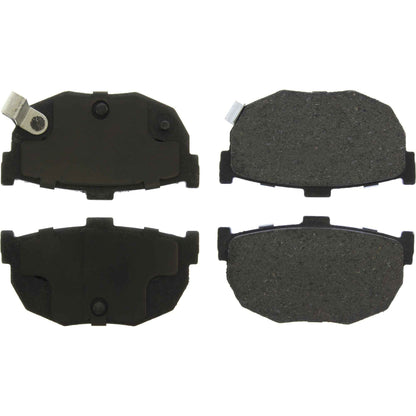 Centric Parts Disc Brake Pad Set Ceramic with Shims for 1990-2009 Hyundai Elantra, Kia Spectra, Nissan Maxima