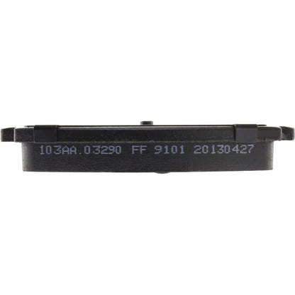 Centric Parts Disc Brake Pad Set Ceramic with Shims for 1985-2009 Dodge and Mitsubishi 103.03290