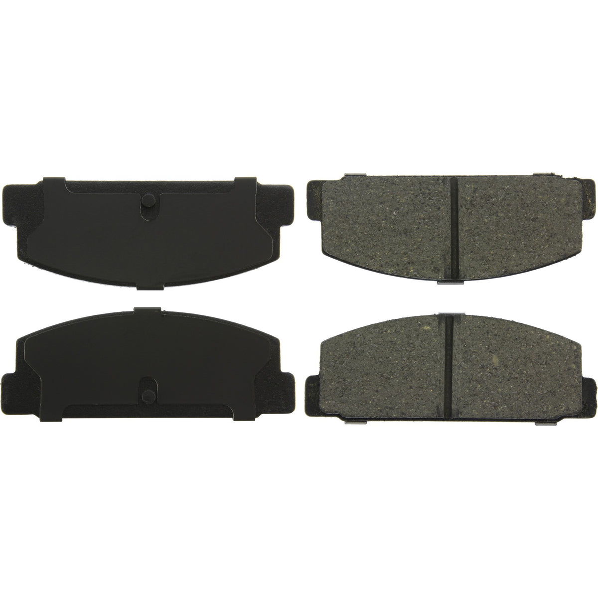 Centric Parts Disc Brake Pad Set C‑Tek Ceramic with Shims for Mazda 6 2003-2005, Protege 2003, RX‑7 1984-1995 103.03320