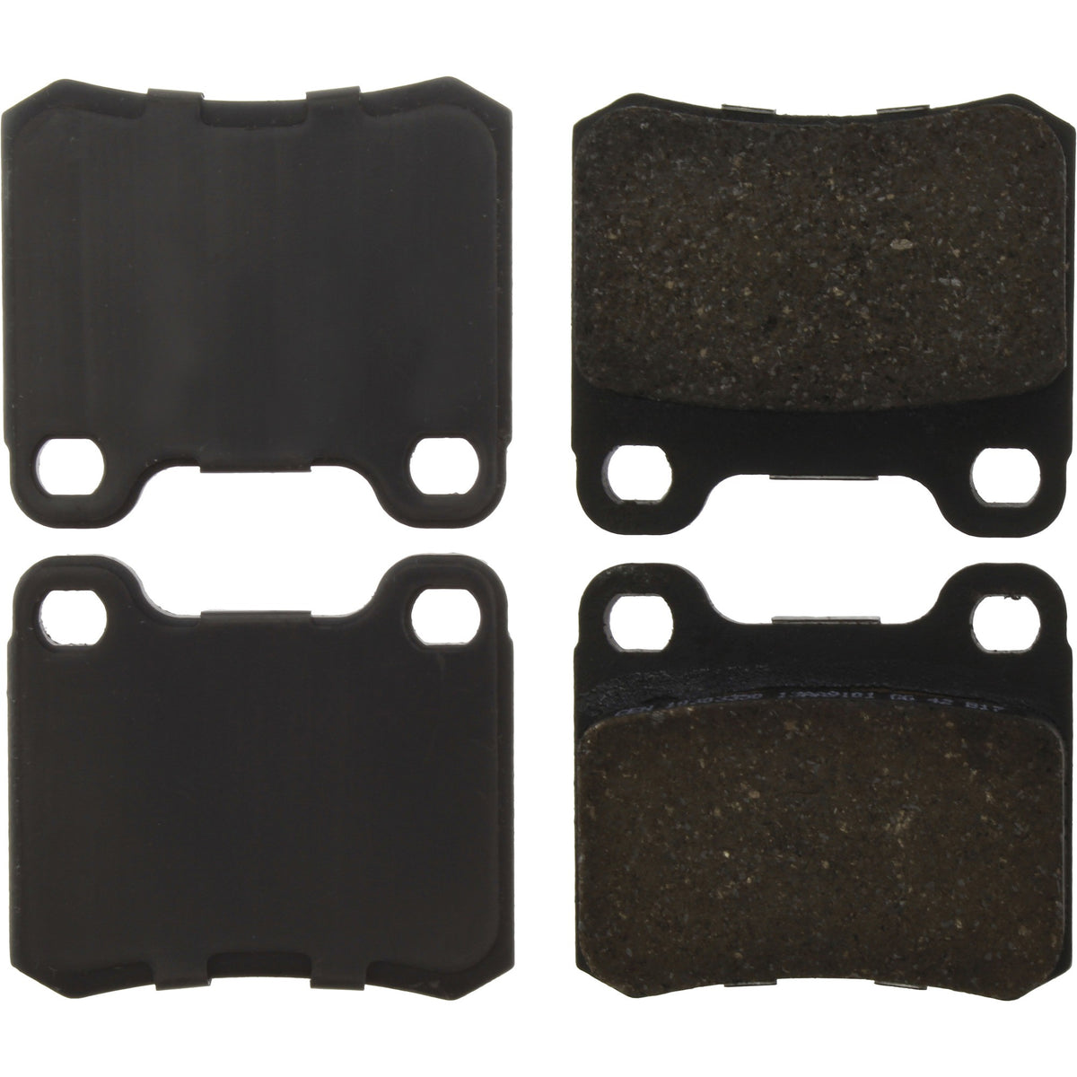 Centric Parts Disc Brake Pad Set Ceramic with Shims for 1984-1995 Mercedes-Benz Models 103.03350
