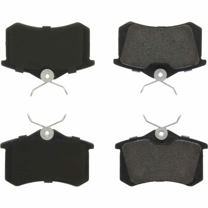 Centric Parts Disc Brake Pad Set Ceramic with Shims for Audi 2000-2018 103.03400