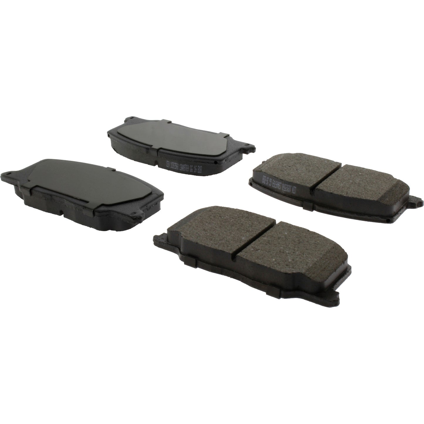 Centric Parts Disc Brake Pad Set C-Tek Ceramic with Shims for 1990-1991 Lexus ES250, 1987-1991 Toyota Camry, 1988-1993 Celica 103.03560