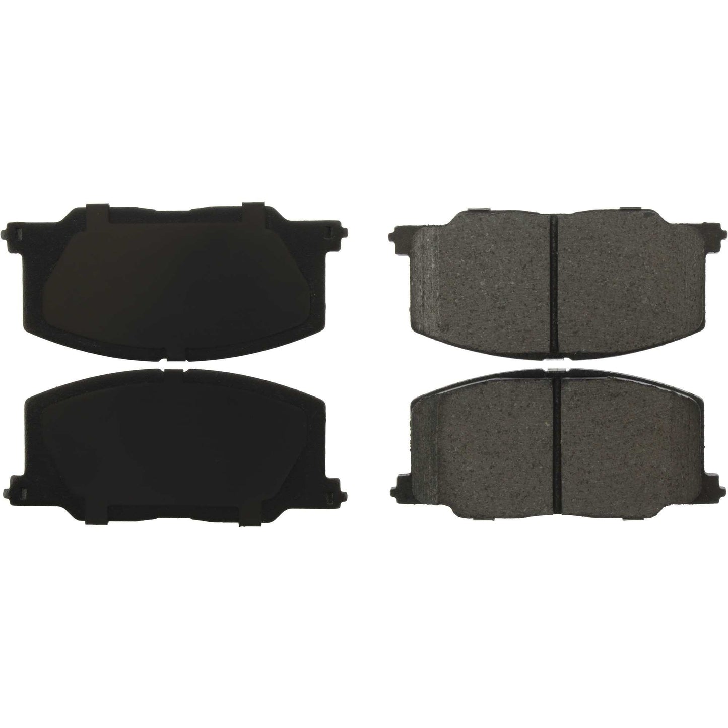 Centric Parts Disc Brake Pad Set C-Tek Ceramic with Shims for 1990-1991 Lexus ES250, 1987-1991 Toyota Camry, 1988-1993 Celica 103.03560