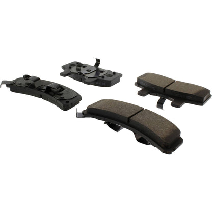 Centric Parts Disc Brake Pad Set Ceramic with Shims for 1990-2002 Cadillac Commercial Chassis and Related Models