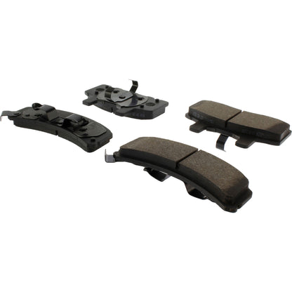 Centric Parts Disc Brake Pad Set Ceramic with Shims for 1990-2002 Cadillac Commercial Chassis and Related Models
