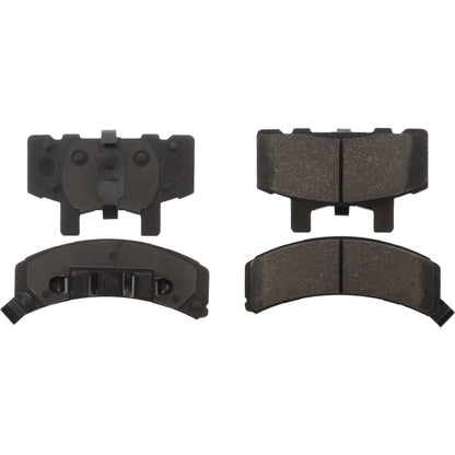 Centric Parts Disc Brake Pad Set Ceramic with Shims for 1990-2002 Cadillac Commercial Chassis and Related Models