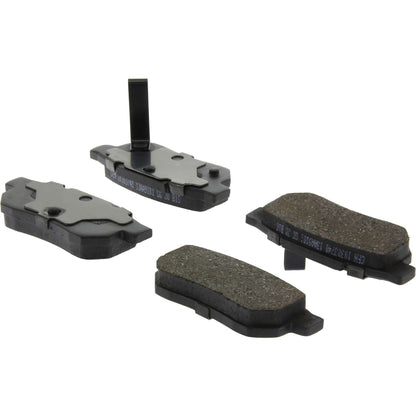 Centric Parts Disc Brake Pad Set Ceramic with Shims for Acura Integra 2001-1986 103.03740