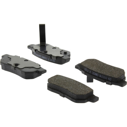 Centric Parts Disc Brake Pad Set Ceramic with Shims for Acura Integra 2001-1986 103.03740