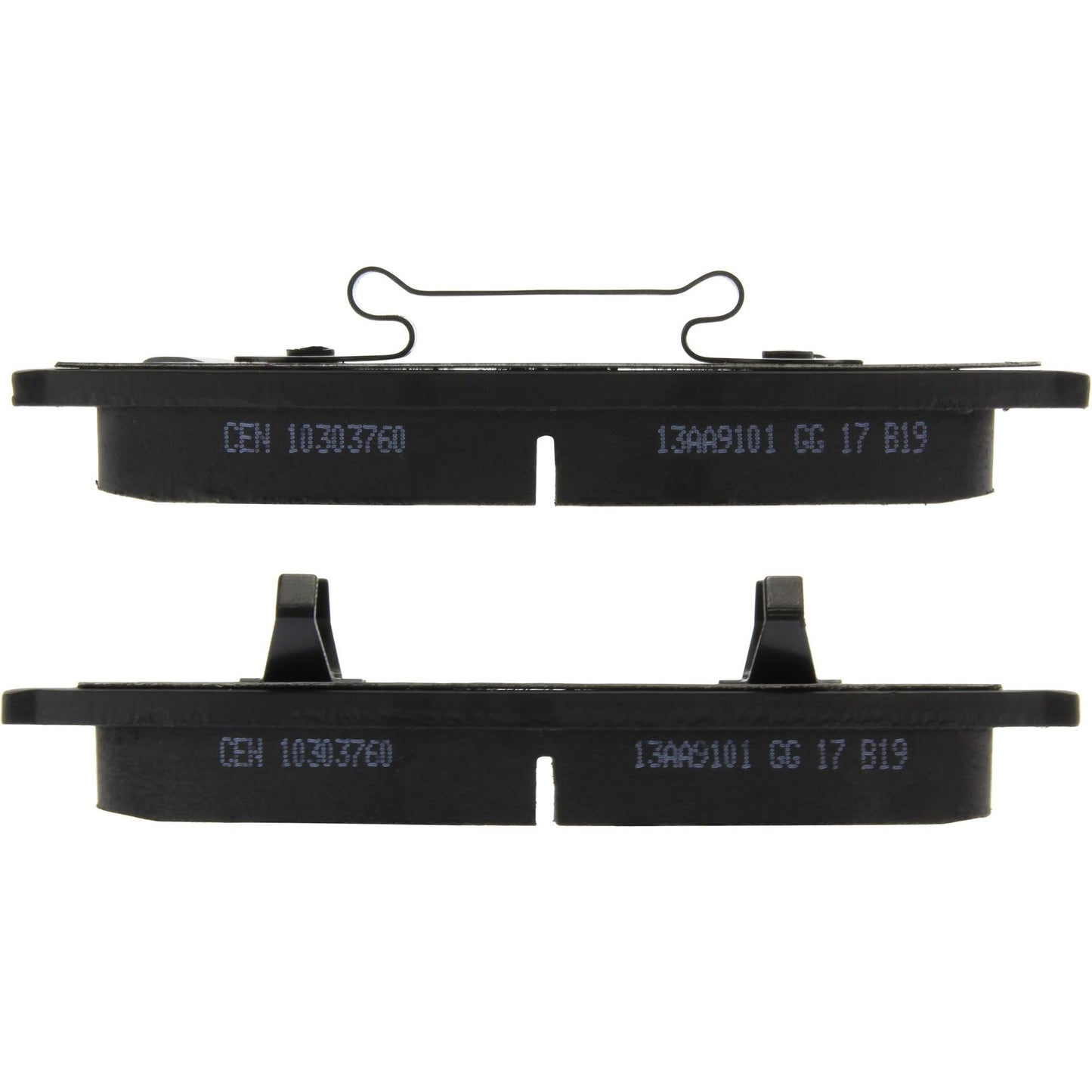 Centric Parts Disc Brake Pad Set Ceramic with Shims for 1996-2001 Buick Regal, Chevrolet Lumina 103.03760