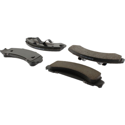 Centric Parts Disc Brake Pad Set C-Tek Ceramic with Shims for 1997-1991 Mazda B2300 103.03870
