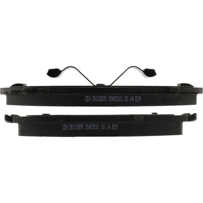 Centric Parts Disc Brake Pad Set C-Tek Ceramic with Shims for 1997-1991 Mazda B2300 103.03870
