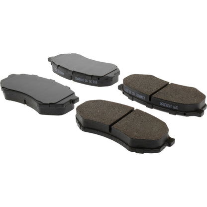 Centric Parts Disc Brake Pad Set Ceramic with Shims for 1984-1995 Chrysler Conquest Dodge Conquest Mazda 929 Mitsubishi Starion Plymouth Conquest Toyota Cressida Pickup 10303890