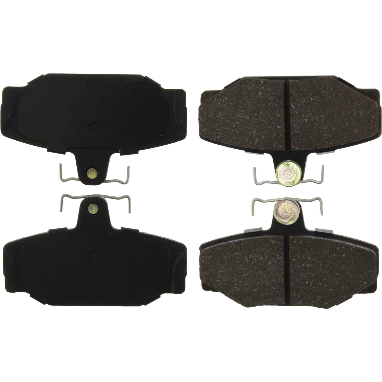 Centric Parts Disc Brake Pad Set C-Tek Ceramic with Shims for Volvo 740/760/780/850/960/S70/S90/V70/V90 103.03910