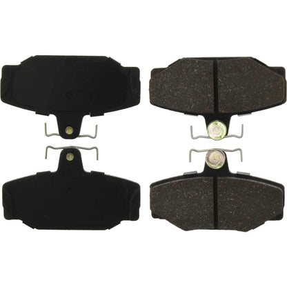Centric Parts Disc Brake Pad Set C-Tek Ceramic with Shims for Volvo 740/760/780/850/960/S70/S90/V70/V90 103.03910