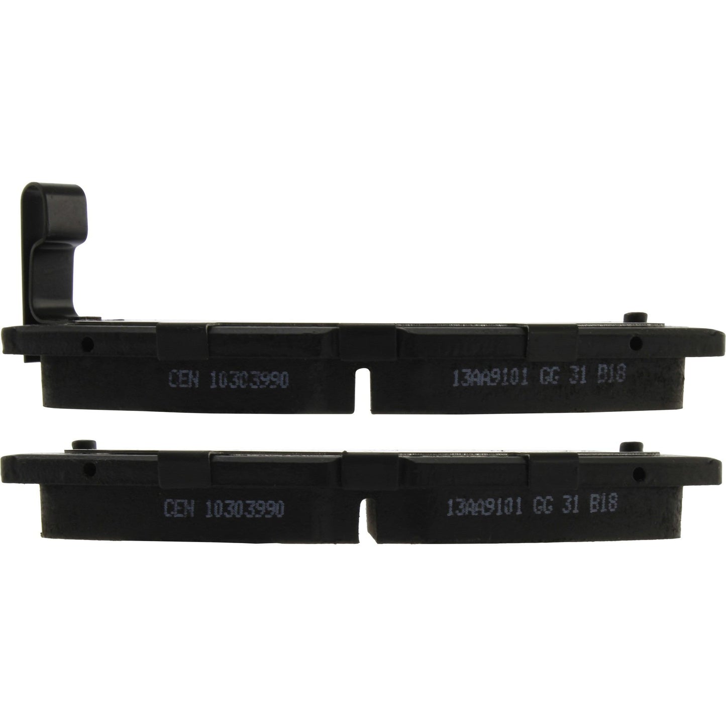 Centric Parts Disc Brake Pad Set C-Tek Ceramic with Shims for 1992-1989 Ford Probe 1992-1988 Mazda 626 1992-1988 MX-6 103.03990