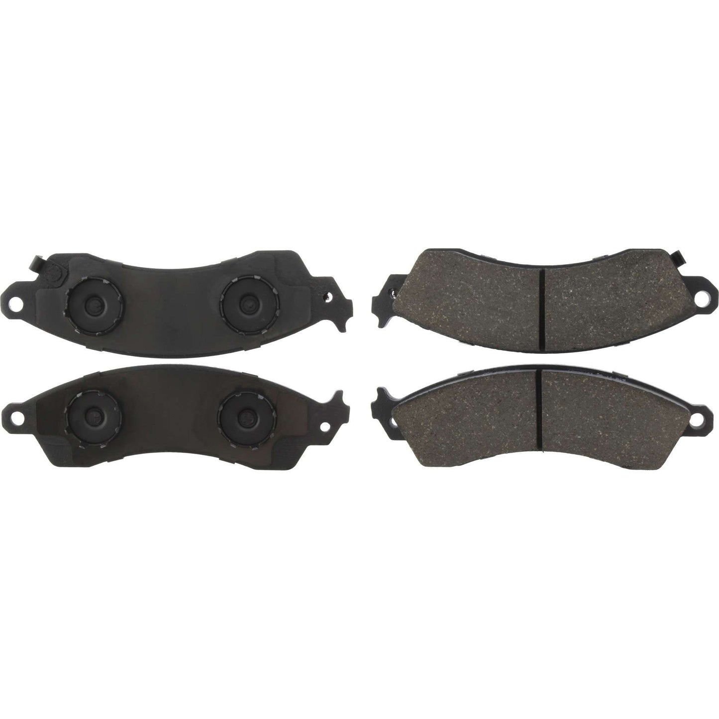 Centric Parts Disc Brake Pad Set C-Tek Ceramic with Shims for 1992-1985 Chevrolet Camaro, 1996-1988 Corvette, 2001-2004 Ford Mustang, 1992-1988 Pontiac Firebird