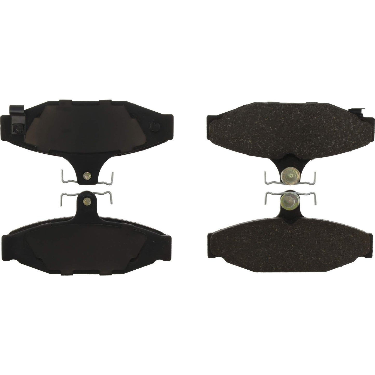 Centric Parts Disc Brake Pad Set Ceramic with Shims for 1985-1997 Chevrolet Camaro, 1988-1996 Corvette, 1988-1997 Pontiac Firebird 103.04130