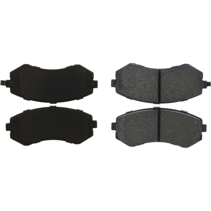 Centric Parts Disc Brake Pad Set C-Tek Ceramic with Shims for 1989-1996 Nissan 240SX 103.04220