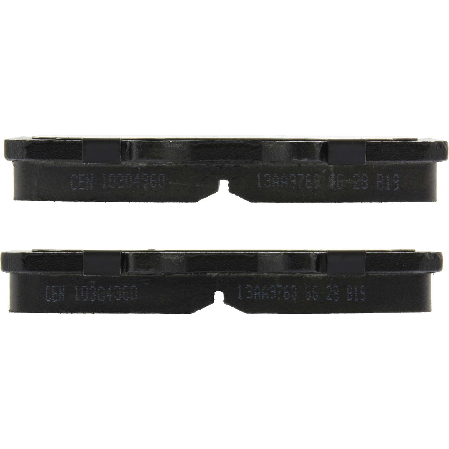 Centric Parts Disc Brake Pad Set Ceramic with Shims for 1996-2002 Toyota 4Runner, 2004-2009 Hilux, 1995-2004 Tacoma 103.04360