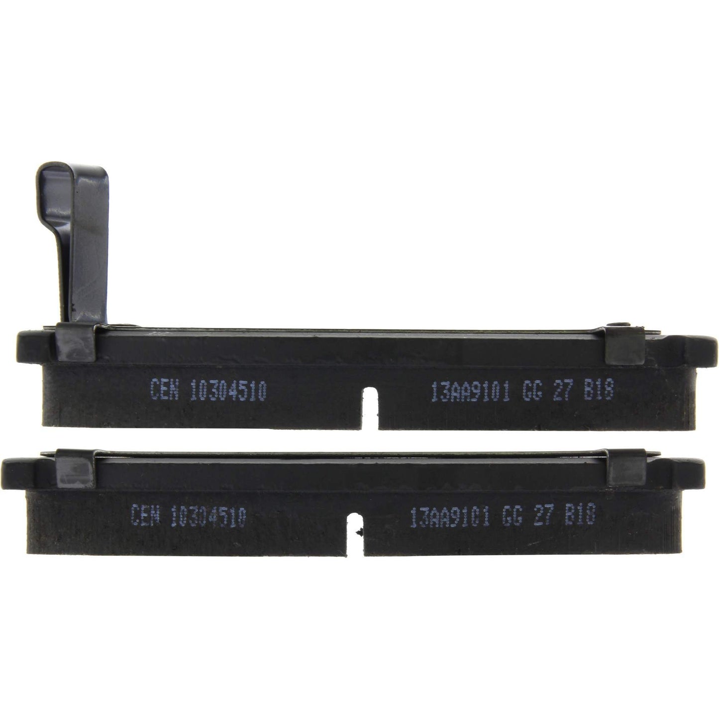Centric Parts Disc Brake Pad Set Ceramic with Shims for 1989-2001 Chevrolet Metro Geo Metro Pontiac Firefly Suzuki Swift 103.04510