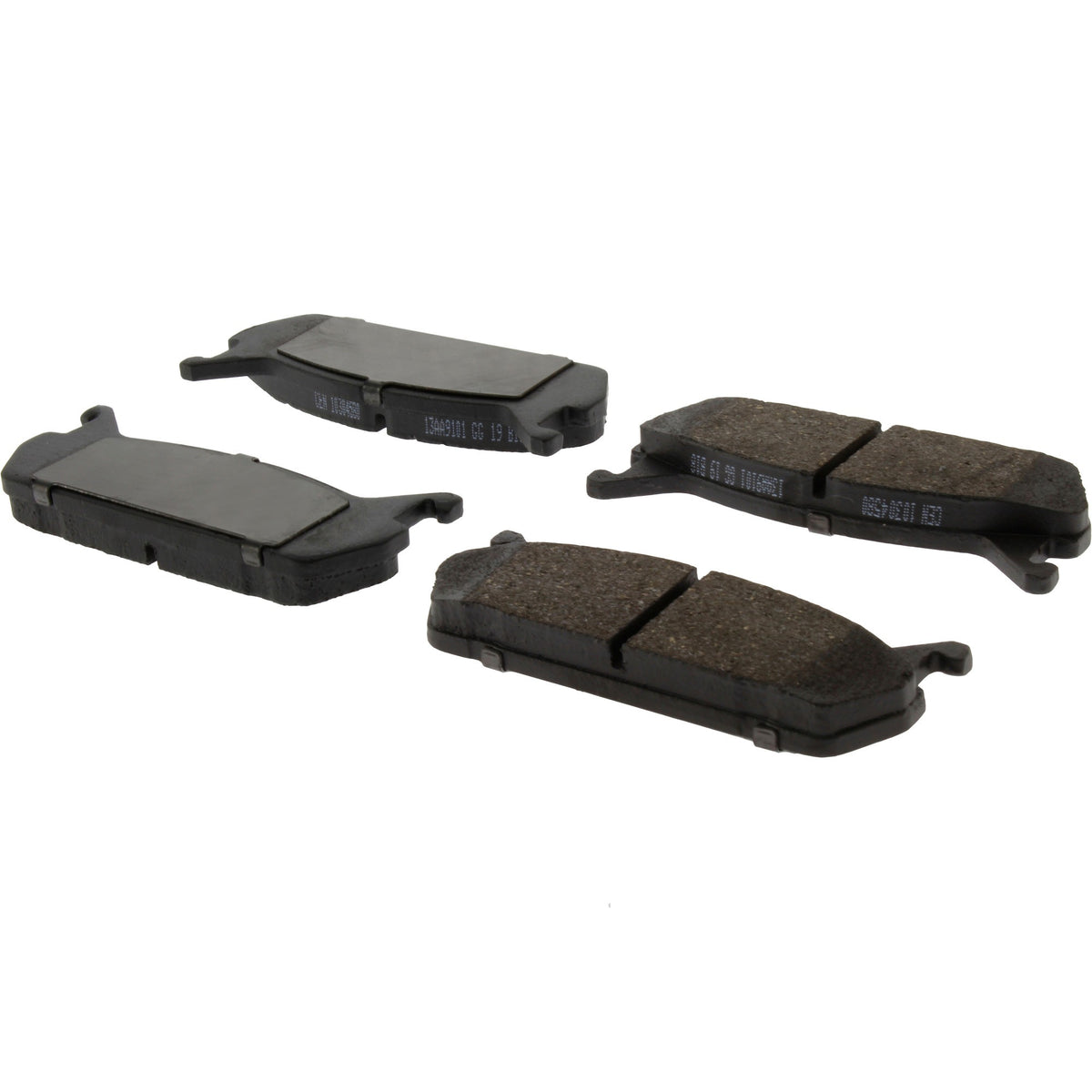Centric Parts Disc Brake Pad Set C-Tek Ceramic with Shims for 1996-1991 Ford Escort