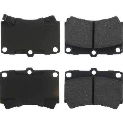 Centric Parts Disc Brake Pad Set Ceramic with Shims for 1994-1997 Ford Aspire, 1991-1996 Escort, 2000-2002 Kia Rio, 1990-1995 Mazda 323, 1990-1998 Protege, 1991-1996 Mercury Tracer