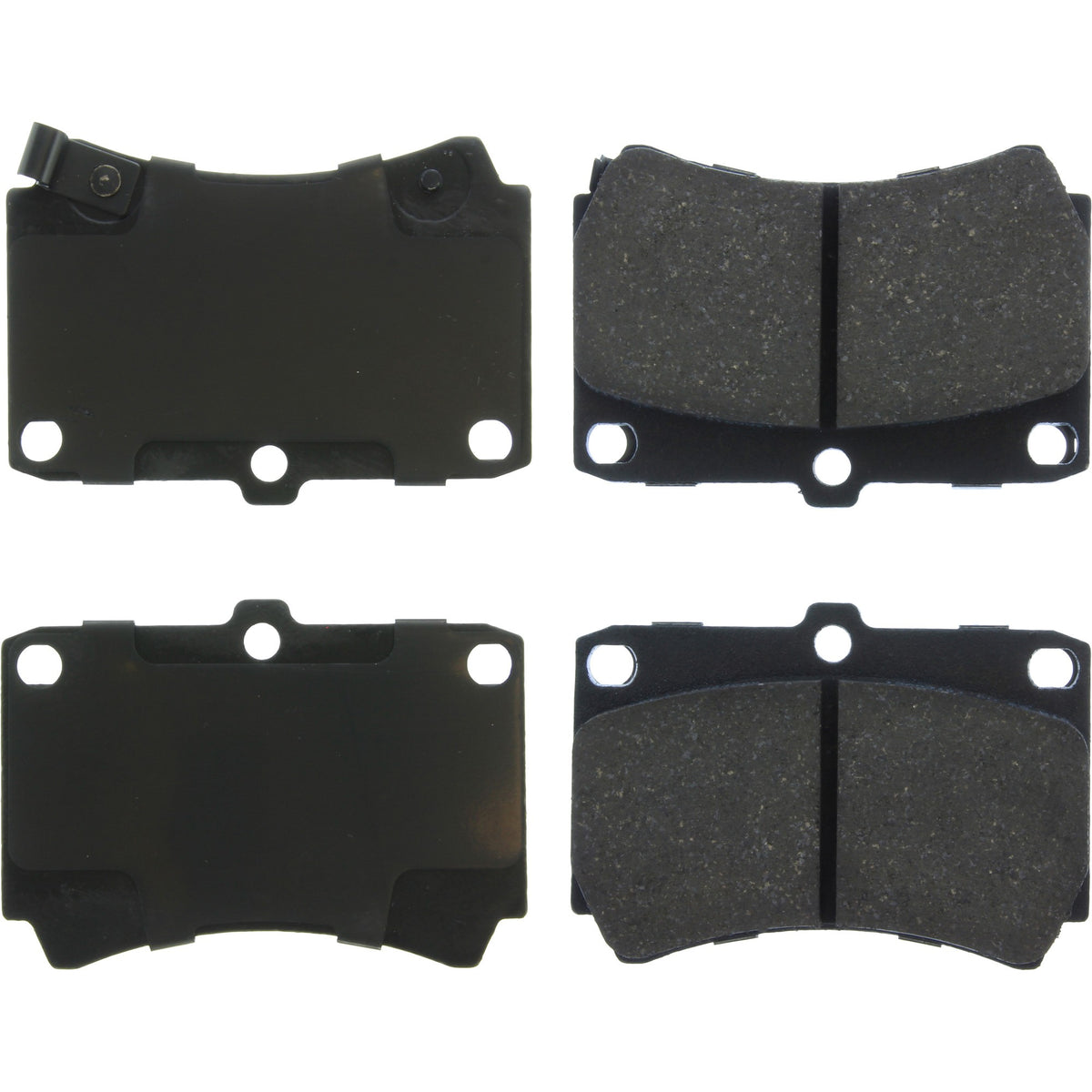 Centric Parts Disc Brake Pad Set Ceramic with Shims for 1994-1997 Ford Aspire, 1991-1996 Escort, 2000-2002 Kia Rio, 1990-1995 Mazda 323, 1990-1998 Protege, 1991-1996 Mercury Tracer