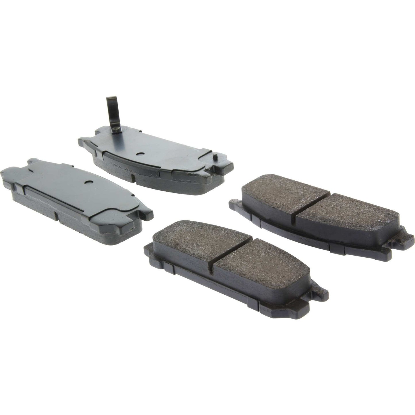 Centric Parts Disc Brake Pad Set Ceramic with Shims for Subaru Impreza 1993‑1998 Legacy 1990‑1999 SVX 1992‑1997 103.04710