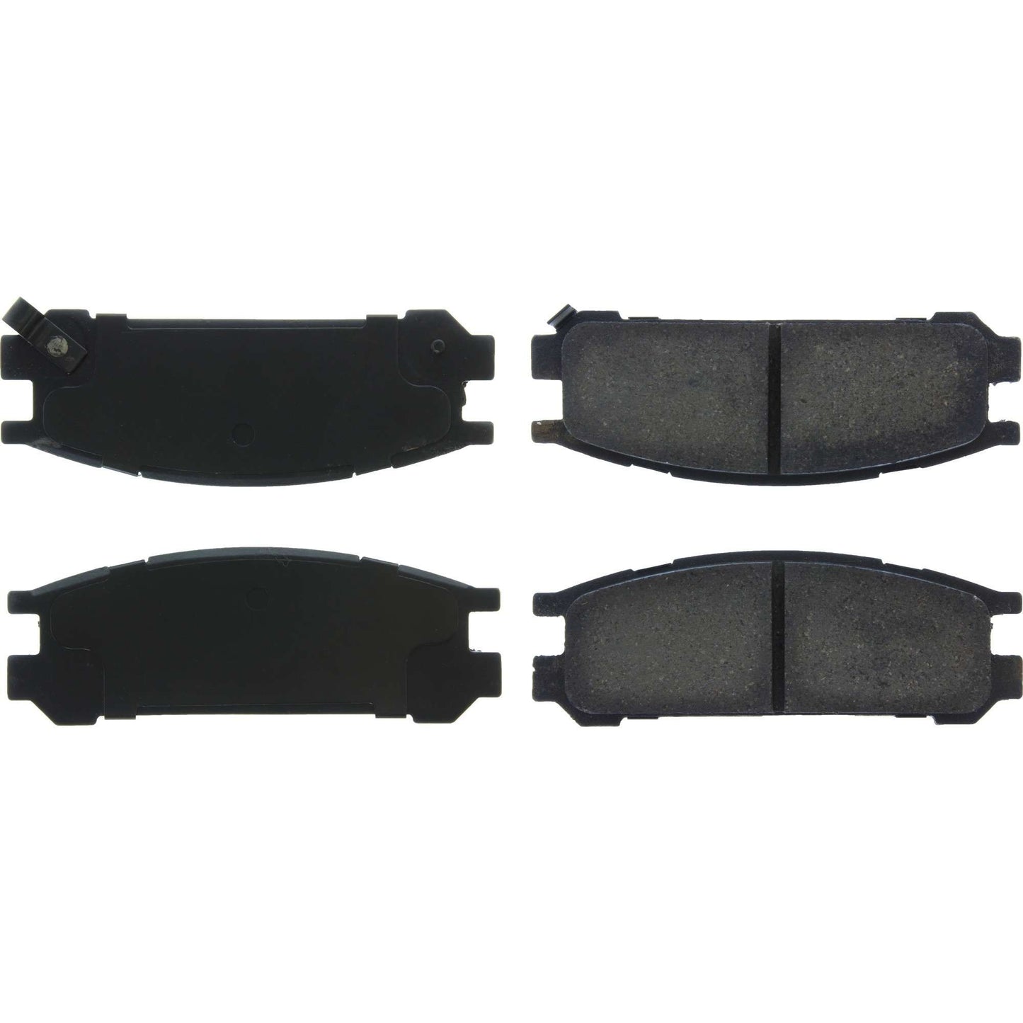 Centric Parts Disc Brake Pad Set Ceramic with Shims for Subaru Impreza 1993‑1998 Legacy 1990‑1999 SVX 1992‑1997 103.04710