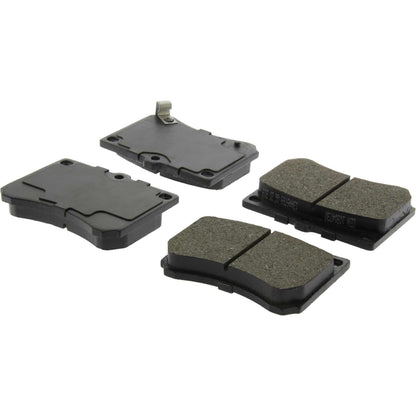 Centric Parts Disc Brake Pad Set Ceramic with Shims for 2003-1991 Ford Escort, 1996-1992 Mazda MX‑3, 1998-1990 Protege, 1999-1991 Mercury Tracer 103.04730