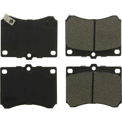 Centric Parts Disc Brake Pad Set Ceramic with Shims for 2003-1991 Ford Escort, 1996-1992 Mazda MX‑3, 1998-1990 Protege, 1999-1991 Mercury Tracer 103.04730