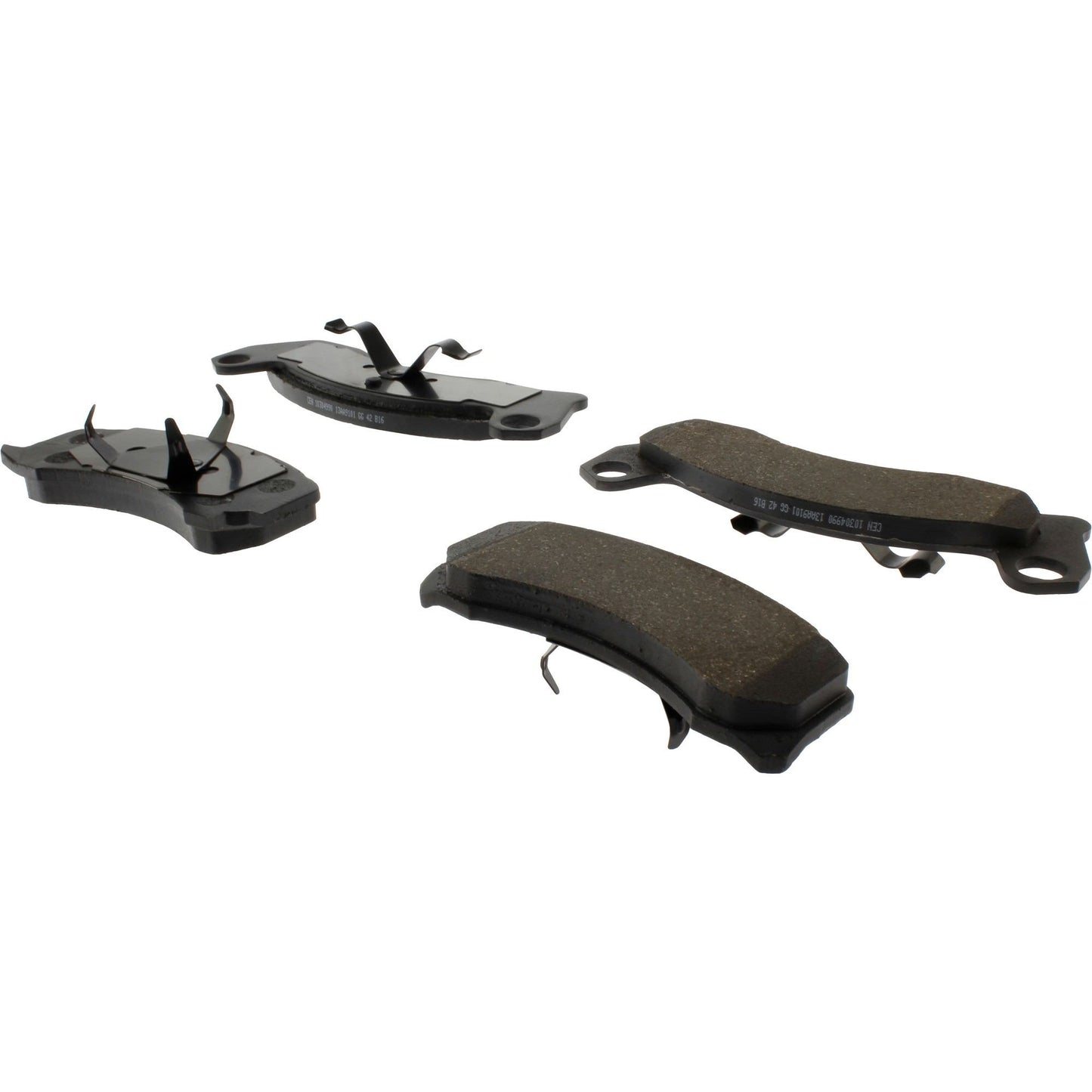 Centric Parts Disc Brake Pad Set C-Tek Ceramic with Shims for Ford Country Squire 1989-1987 Crown Victoria 1994-1992