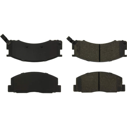 Centric Parts Disc Brake Pad Set C-Tek Ceramic with Shims for 1991-1996 Toyota Previa 103.05000
